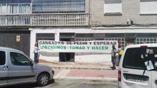 La PAH de Parla estrena 'sede' en un local del Popular