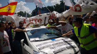 Los taxistas desconvocan la huelga de 48 horas