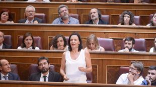 Carolina Bescansa sale ilesa de un accidente tras chocar con un autobús