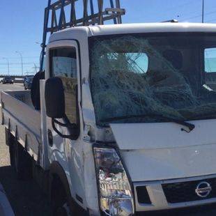 Muere un guardia civil arrollado por una furgoneta en la A-1