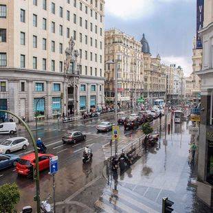 El Ayuntamiento de Madrid refuerza este jueves la gestión de tráfico por la previsión de lluvia