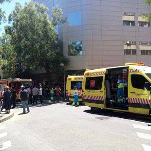 Doce intoxicados por un gas irritante en una oficina de la Seguridad Social