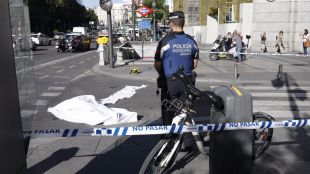 Atropello mortal a un ciclista entre las calles Alcalá y Marqués de Cubas
