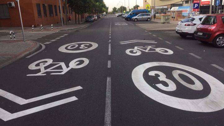 Nuevos itinerarios ciclistas de Vicálvaro