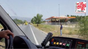 Seis heridos tras un accidente múltiple en la M-608 a la altura de Collado Villalba