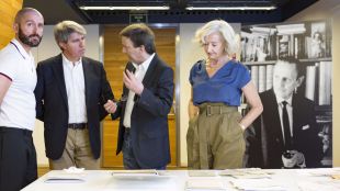 El legado de Buero Vallejo descansa en la Biblioteca Regional