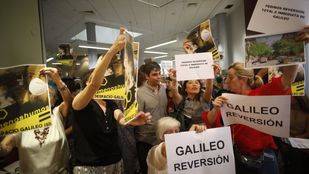 Pleno de la Junta de Chamberí en el que a petición del grupo municipal socialista el concejal-presidentr, Jorge García Castaño, comparece para explicar las actuaciones sobre la peatonalización de la calle Galileo.
