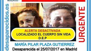 Hallado en las vías del Metro el cuerpo sin vida de la mujer desaparecida en Arturo Soria