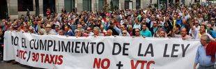 Los taxistas paran otra vez este jueves