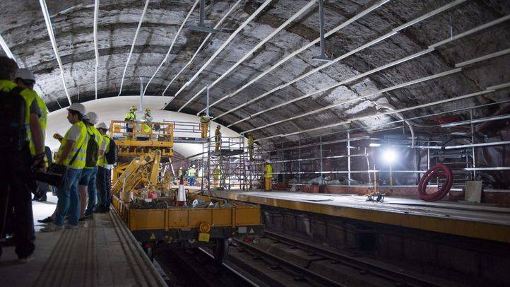 Avanzan los trabajos de remodelación de la línea 5 de Metro.