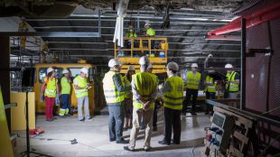 Completadas al 40% las obras de la línea 5 de Metro