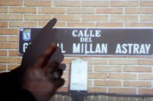 Paralizado el cambio de nombre de la calle General Millán Astray