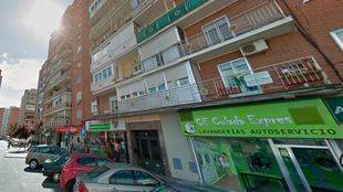 Calle Matadero de Alcorcón, donde han encontrado a la mujer asesinada.