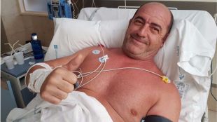 Dado de alta el bombero que sufrió un infarto tras intervenir en un incendio en Vallecas