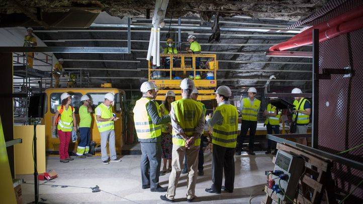 Obras en la Línea 5 de Metro