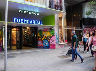 El antiguo Mercado de Fuencarral, convertido en Decathlon