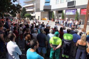 Silencio en los municipios en solidaridad con Cataluña