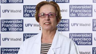 María Teresa Soy, autora del libro 'La Mirada de Sara Nosly'.