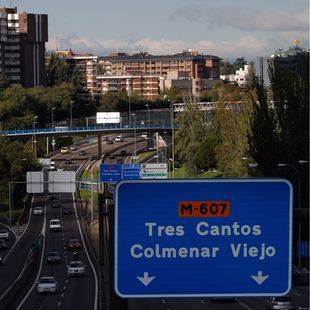 La Comunidad licitará el desdoblamiento de la M-607 entre Tres Cantos y Colmenar
