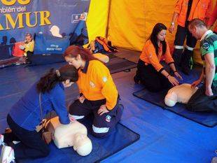 Varios centros acogen jornadas sobre primeros auxilios