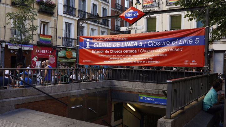 Estación de Chueca de la línea 5 de Metro
