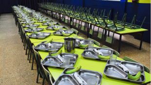 Se mantiene la cuantía mensual de 96 euros para los comedores de Educación Primaria