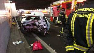 Herido tras chocar con un coche dado a la fuga