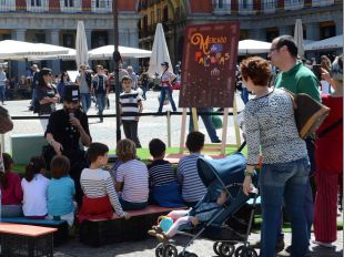 El Mercado de Palabras, de nuevo en la Plaza Mayor