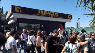 Concentración en Barajas