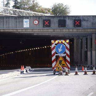 El túnel del Planetario, cerrado por "daños estructurales"