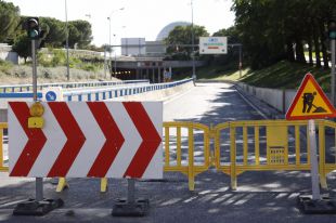 El túnel de la avenida del Planetario, cerrado hasta la semana que viene