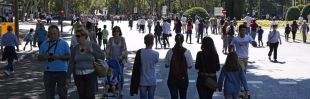 El Paseo del Prado, cortado al tráfico el fin de semana