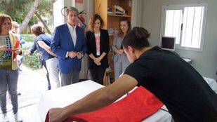 Garrido inaugura los cursos de formación para la reinserción de jóvenes infractores