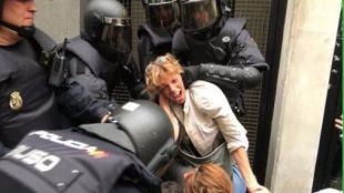 El desafío independentista se cobra 844 heridos, dos de ellos graves