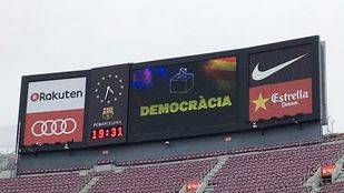 El Barcelona-Las Palmas se ha jugado a puerta cerrada