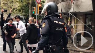 Centenares de heridos durante las cargas policiales del 1-O