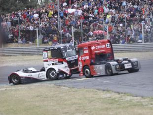 Dipositivo de tráfico para el Gran Premio Camión de España