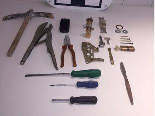 Cuatro ladrones, pillados en una casa de Ciudad Lineal