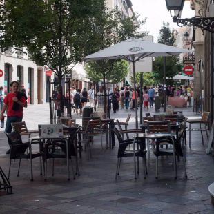 Centro retira 140 terrazas por incumplir la legalidad