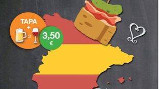 Cartel de la XII Ruta de la Tapa de Charmartín