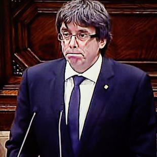 Puigdemont no dice si declaró la independencia