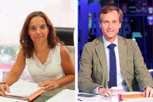 Sara Hernández y Antonio González, en los micrófonos de Onda Madrid