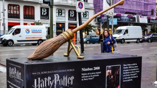 El mapa de la exposición callejera de Harry Potter