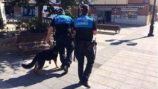 Dos agentes de la Policía Municipal de Leganés