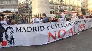Más de 300 madrileños, a favor de la libertad de los 'Jordis'