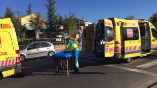 Un ciclista, grave tras chocar con un 4x4 en Villalba