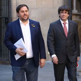 Junqueras: "El president sigue siendo Puigdemont"