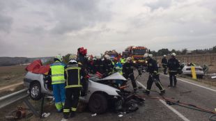 Un muerto en un choque frontal en Colmenar de Oreja