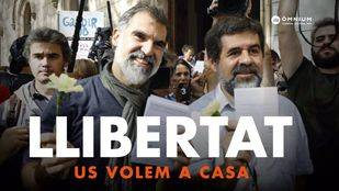 Concentración en Barcelona para pedir la libertad de los "presos políticos"