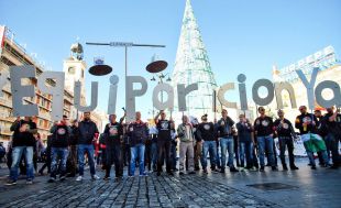 Miles de policías y guardias, unidos por la equiparación salarial